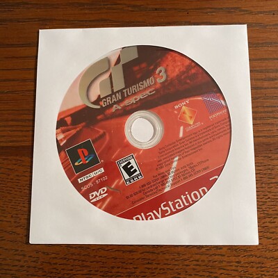 Gran Turismo 3 A-spec (PlayStation 2, 2006 PS2) Disc Only, Tested, Working