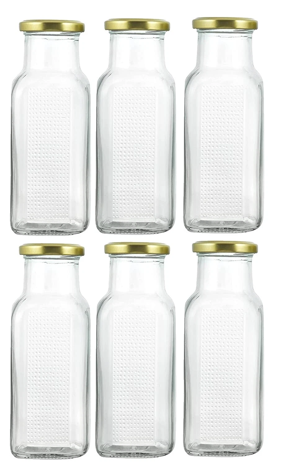 Glass Bottles with Lid