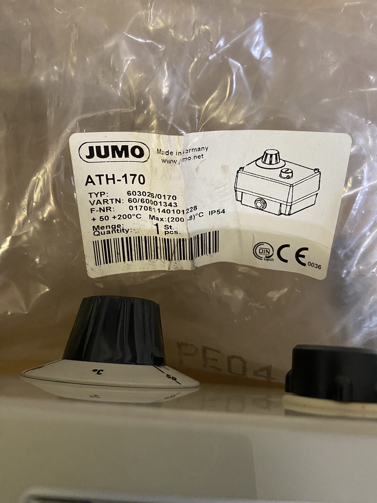 JUMO ATH170 Jumo Type ATH170 Thermostat 603026/0170 IP54 for sale online eBay