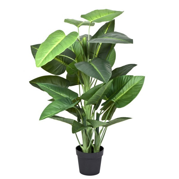 GreenBrokers Artificial Real Touch Calla Lily Tree in Pot 130cm/4ft