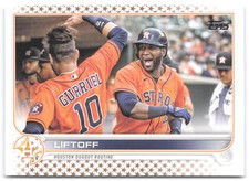 2022 Topps #110 Liftoff  Gold Star