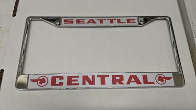 Central Pontiac Seattle License Plate Frame - Performance GTO Firebird Judge 
