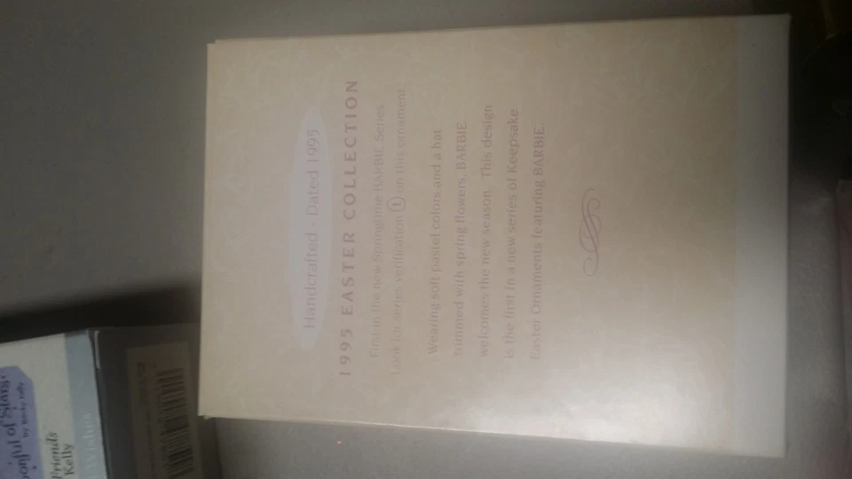 1995 Hallmark Keepsake Ornament Springtime Barbie a Foto 2 de 2