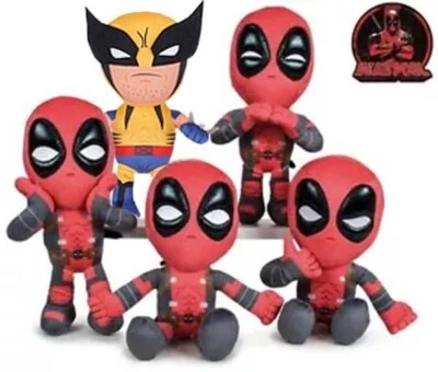 Deadpool Marvel Plüsch Figur Stofftier 23 / 30 cm Plüschtier Wolverine X-Men