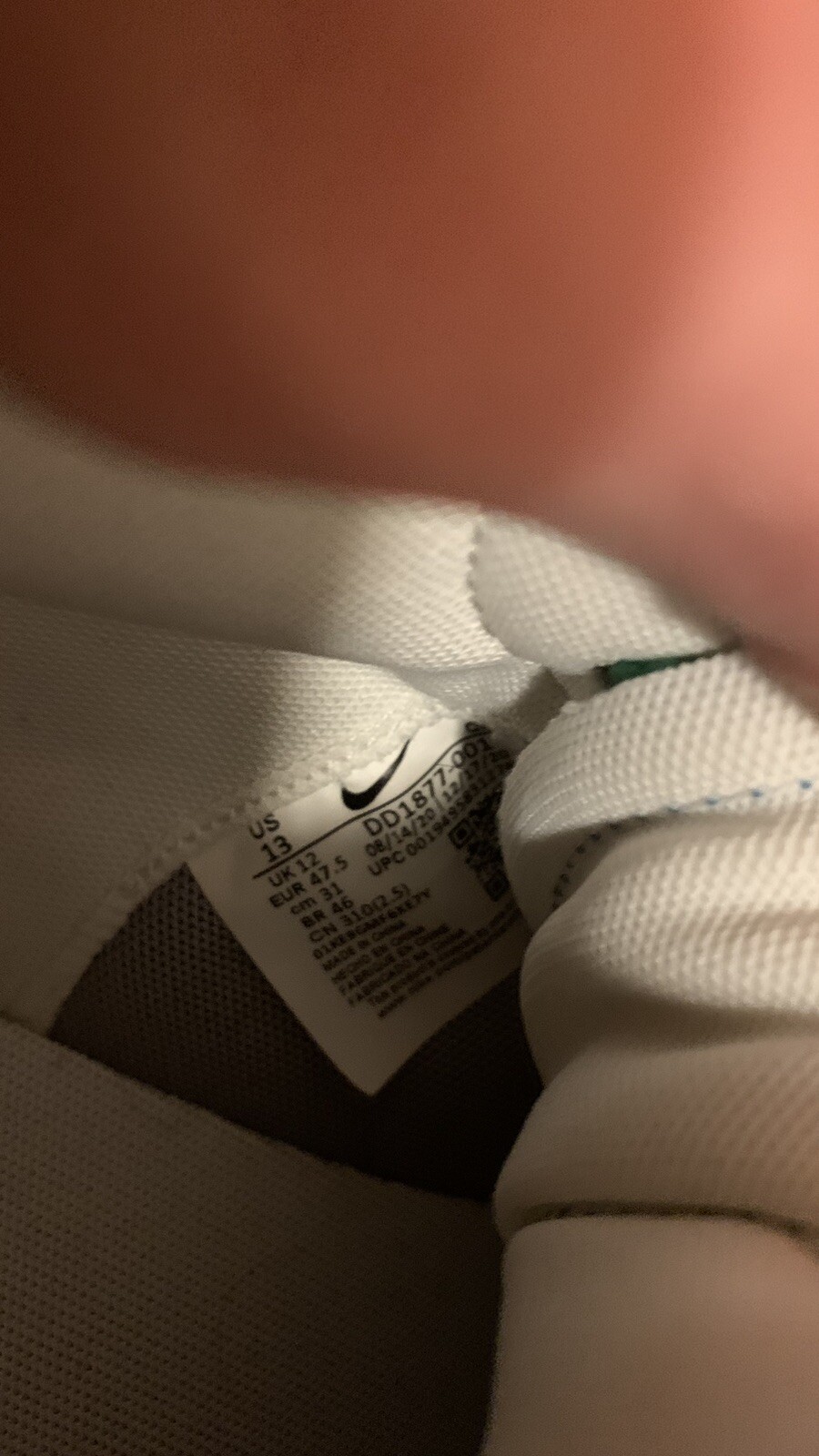 SACAI X NIKE Nike Blazer Low x Sacai verde classico taglia 13 leggermente us OGtti