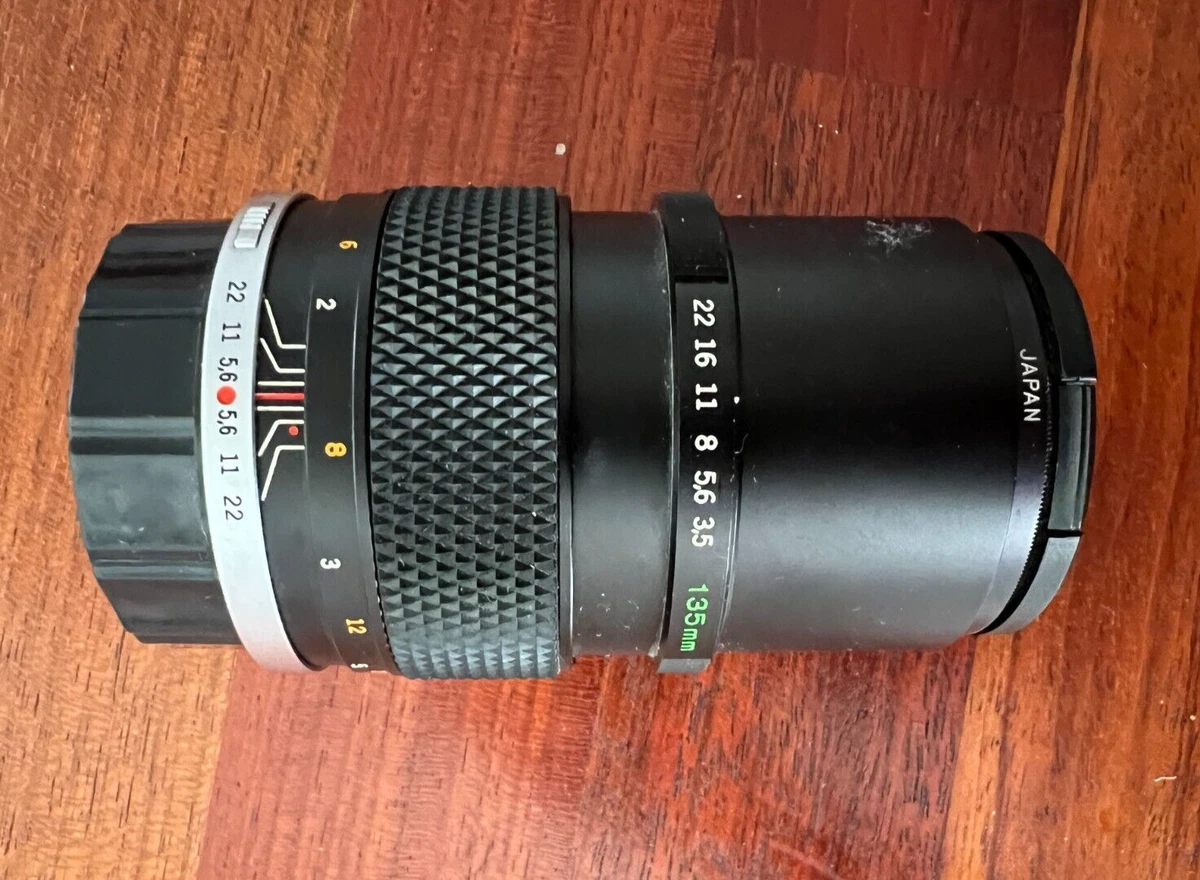 【超極上品】OLYMPUS 135mm 4.5 65-116 Olympus OM-System Zuiko Auto-Macro 135mm f4.5 w/65-116 Extension