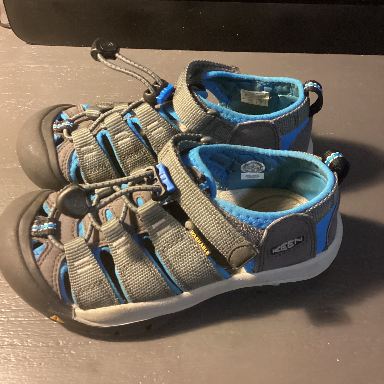 scarpe keen acqua bambino 13 grigio nero blu