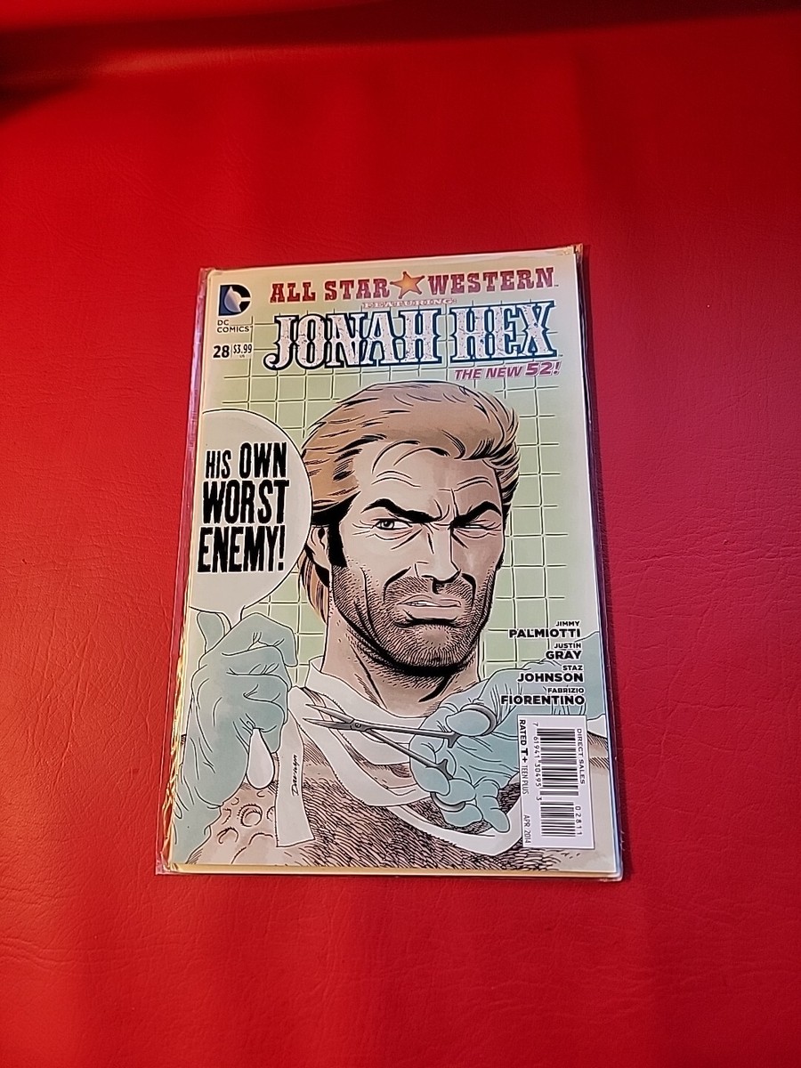 All Star Western Jonah Hex The New 52! DC Comics 28 Sleeved - Main Image