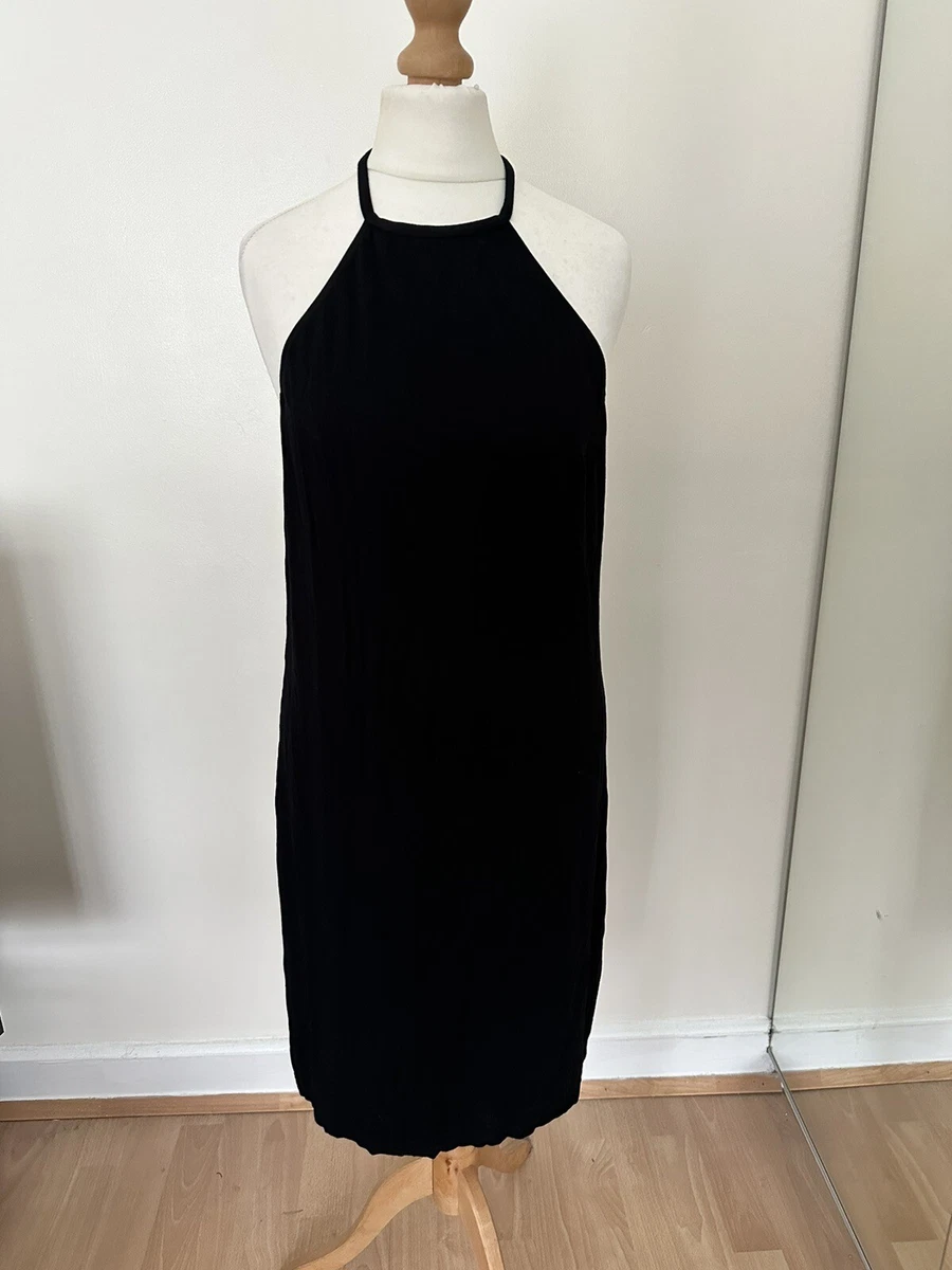 Calzedonia Black Beach Dress Sundress Size Medium