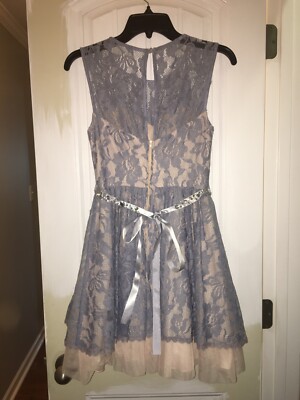 Juniors B. Darlin Dress Semi-Formal Short Light Blue Lace Over Pink, Size 5/6 | eBay Juniors B. Darlin Dress Semi-Formal Short Light Blue Lace Over Pink, Size 5/6 | eBay