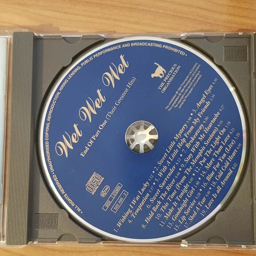 WET WET WET Eind Of Part One PMDC GER EX/VG+(CD) - Bild 3 von 4