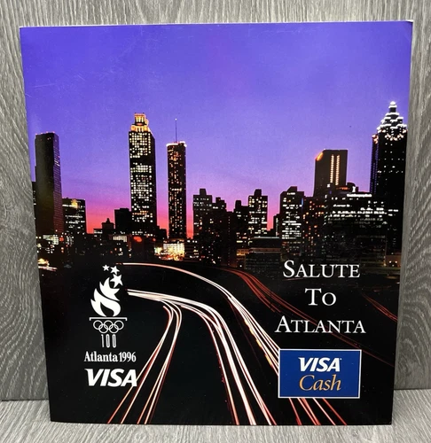 1996 OLYMPICS VISA CASH -SALUTE TO ATLANTA - COLLECTOR FOLDER No. 0273 Of 1,500