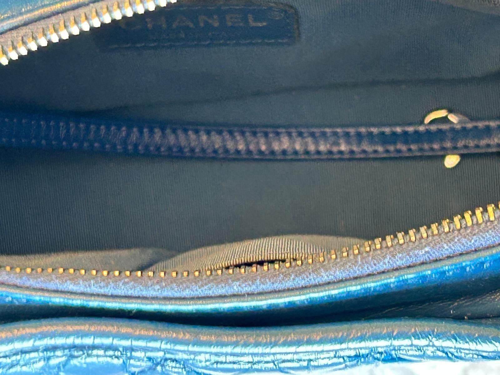 Chanel Gabrielle Small Bag, Royal Blue, with Dust Bag only, Used. image 10