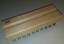 MALISH/TUNDRA SSGBB-011, BLACK FLATWIRE REPLACEMENT BRUSH HEAD, NEW, FREE SHIP
