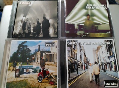 4 OASIS / NOEL GALLAGHER CDS : HEATHEN CHEMISTRY, BE HERE NOW, MORNING GLORY...