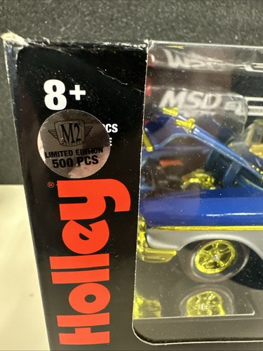 NEW CHASE 1/500 M2 Machines Holley 1957 Chevrolet Bel Air Convertible S36 21-21 - Picture 2 of 7