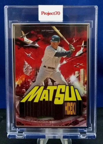 HIDEKI MATSUI - Don C - Topps Artist Proof 37/51 - Project 70 - AP - Yankees