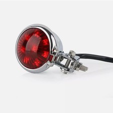 Motorcycle Tail Light LED Retro Red Brake Light Rear Brake Tail Light for ATV...