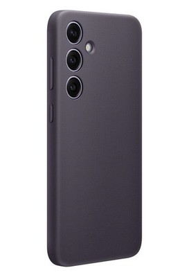 Original Samsung Galaxy S24 Schutzhülle Vegan Leather Case Dark Violet GP-FPS921