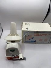 BROTHER KNITTING MACHINE PARTS COMPLETE L2 JUMBO WOOL WINDER AND TOP HAT