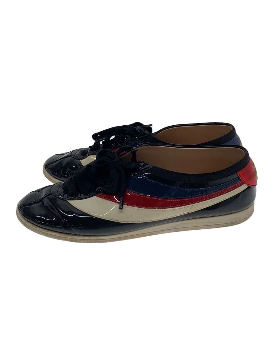 Baskets basses Gucci UK9,5 cuir marine occasion