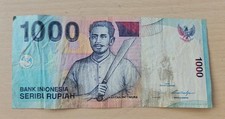 2009 Indonesia 1000 Rupiah Note