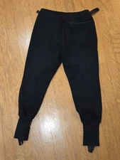 Cabelas Wader Thermal Fleece Pants W/stirups Black Men's Large