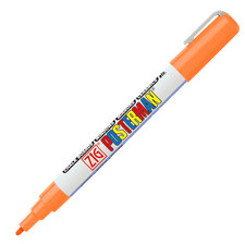 Fluorescent Orange Posterman Waterproof Pen - 1mm Fine Tip
