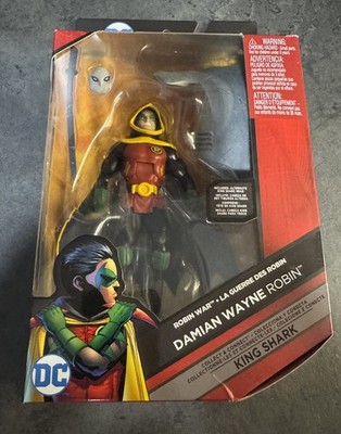 DC Comics Multiverse  Damian Wayne Robin with King Shark Piece Figure - NEW!