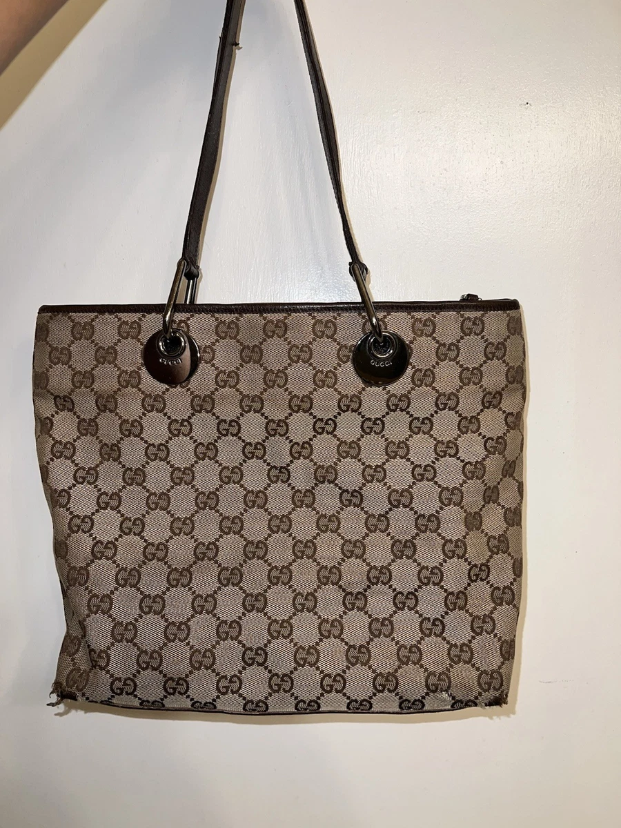 Gucci Canvas Exterior Medium Bags & Handbags for Women for sale | eBay