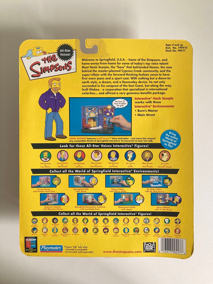 The Simpsons Playmates Celebrity All Star Voices Action