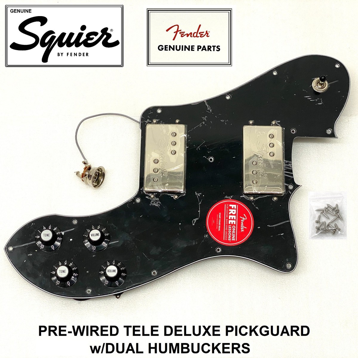 Fender Squier Classic Vibe 70's TELECASTER DELUXE Loaded Pickguard