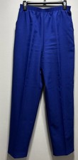 Vintage Levis Bend Over Polyester Pants 10 AVG 28x30 Elastic High Waist Pockets