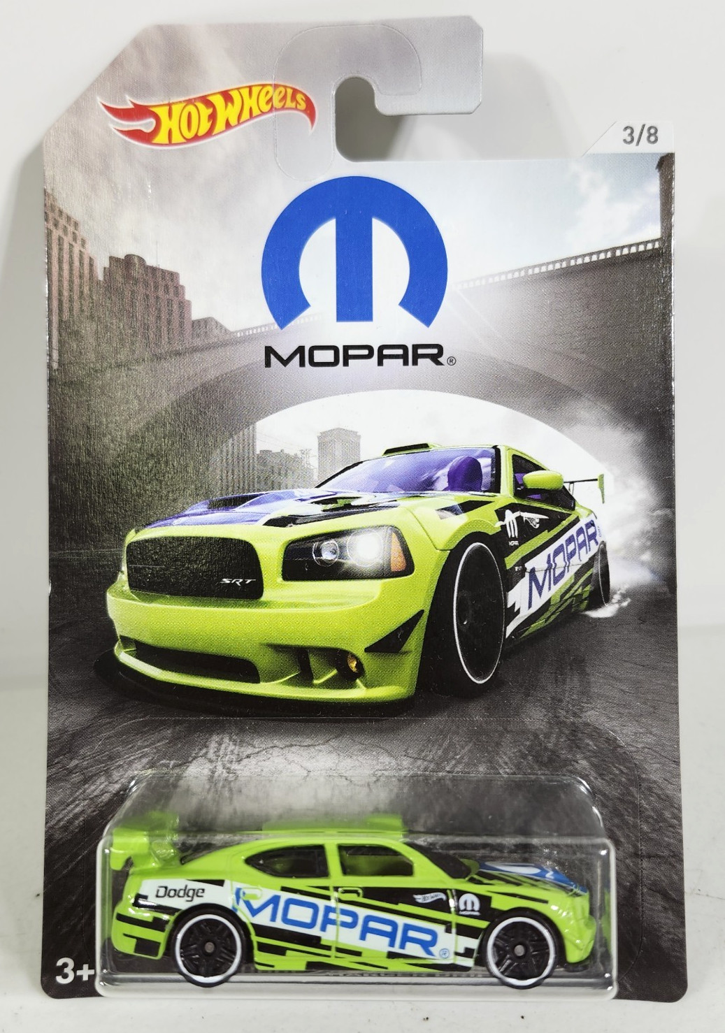 2018 Hot Wheels Mopar Series Dodge Charger Drift Green Car 1/64 Toy Vehicle NEW