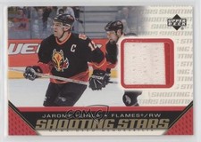2005 Upper Deck Shooting Stars Game-Used Memorabilia Jarome Iginla #S-JI HOF 0dg