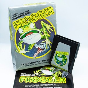 Frogger Sur Atari 2600 - Parker - Complet Boîte Notice - PAL - Neuf
