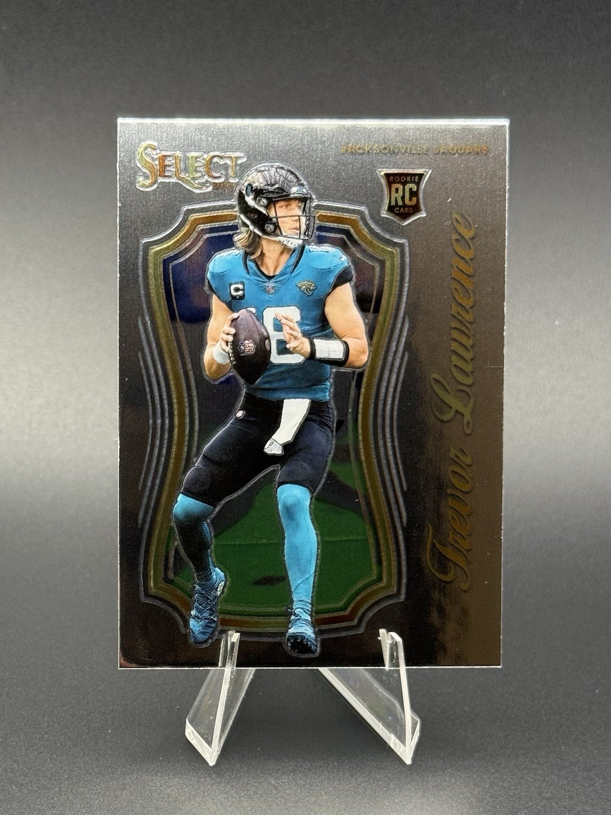 2021 Panini Select - Select Certified Rookies Trevor Lawrence #SCR-1 (RC)