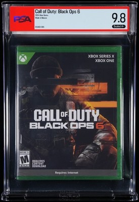 Call Of Duty Black Ops 6 (Xbox Series) PSA 9.8 A+ Graded 1st Print