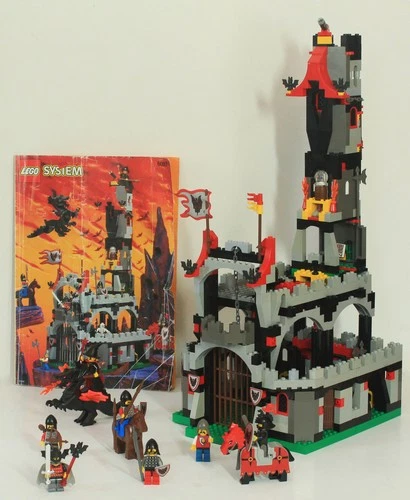 Lego 6097, Fright Knights, Night Lord's Castle, 100% complete with manual
