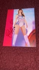 Photo Cartonnée Dédicacée Autograph Taylor Swift