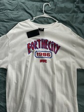 FTC For The City 1986 White Graphic Crew Neck...