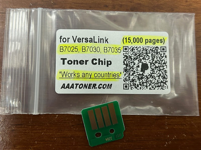 Toner Chip for Xerox VersaLink B7025, B7030, B7035 Refill (15,000 pages)