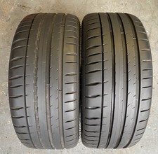 TYRES X 2, 225 40 18, MICHELIN PILOT SPORT 4 S , EX LOAD, ZR, 6.8 & 6.7 MM (302)