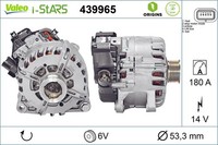 Startergenerator Valeo Origins Stop&Start - New O.E. Technologie 439965 FüR 308