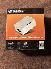TRENDnet TPL-308E2K/A Powerline 200 AV Nano Adapter Kit