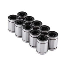 10pcs LM12UU 12mm Linear Motion Ball Bearing Bushing For 12mm Rod 3D Printer CNC
