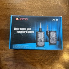 Joyo JW-01 Digital Wireless Guitar Instrument Transmitter Receiver System UHF
