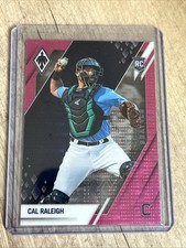 Cal Raleigh 2022 Panini Chronicles Phoenix RC #12 Pink Pulsar Rookie