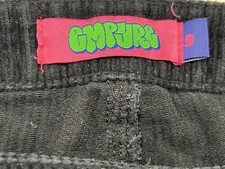 Women  s Size 9 Empyre Tori Black Corduroy Skate Loose Fit Baggy Pants