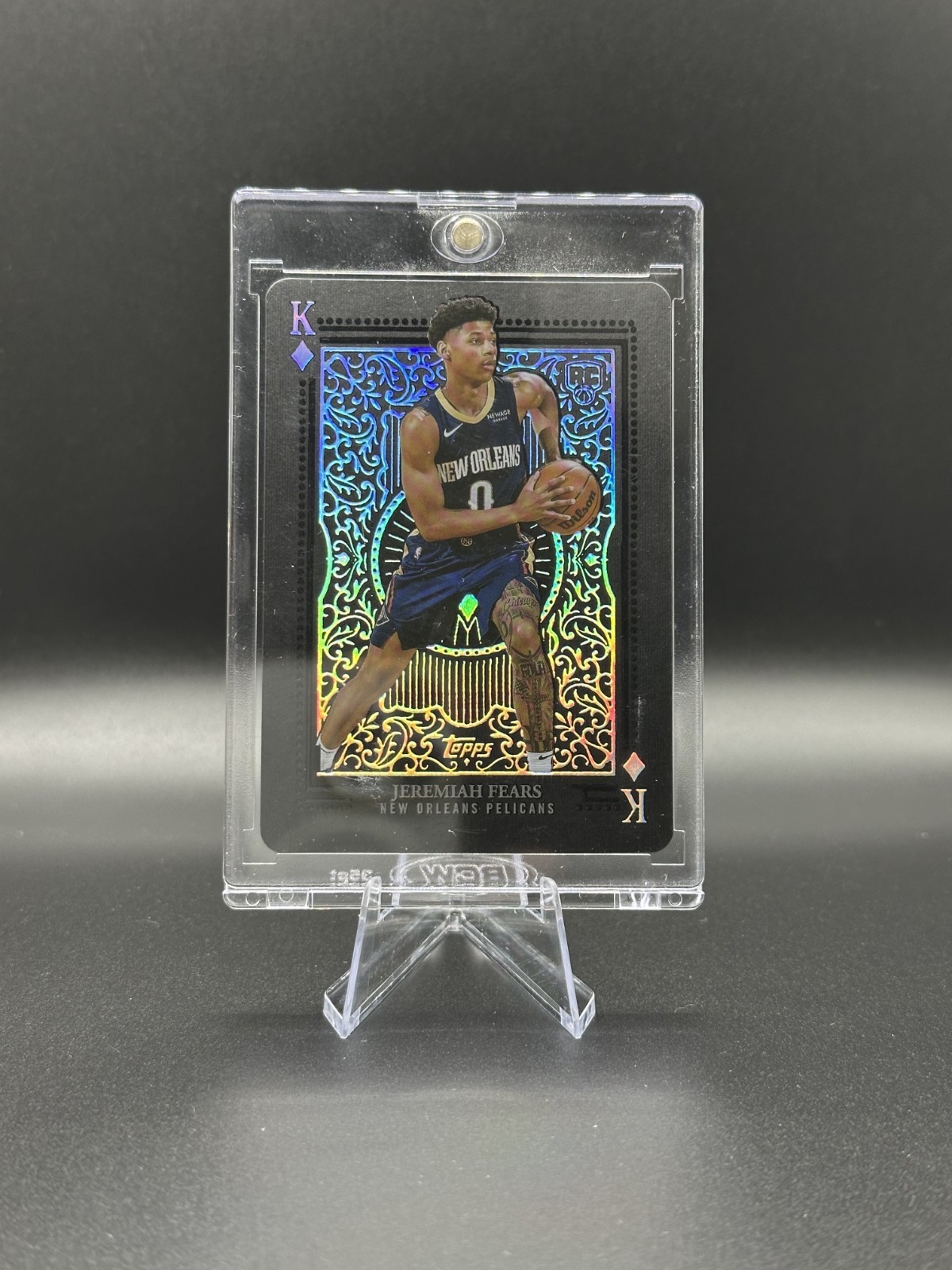 🚨2025-26 Topps Jeremiah Fears All Kings CASE HIT SSP RC New Orleans Pelicans💥